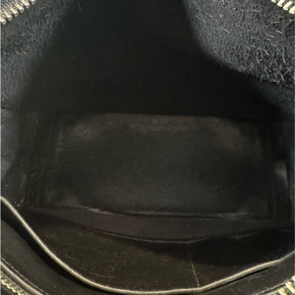 ❤️SOLD❤️Vintage Coach Black Legacy Zip Bag #9966 - Picture 7 of 10